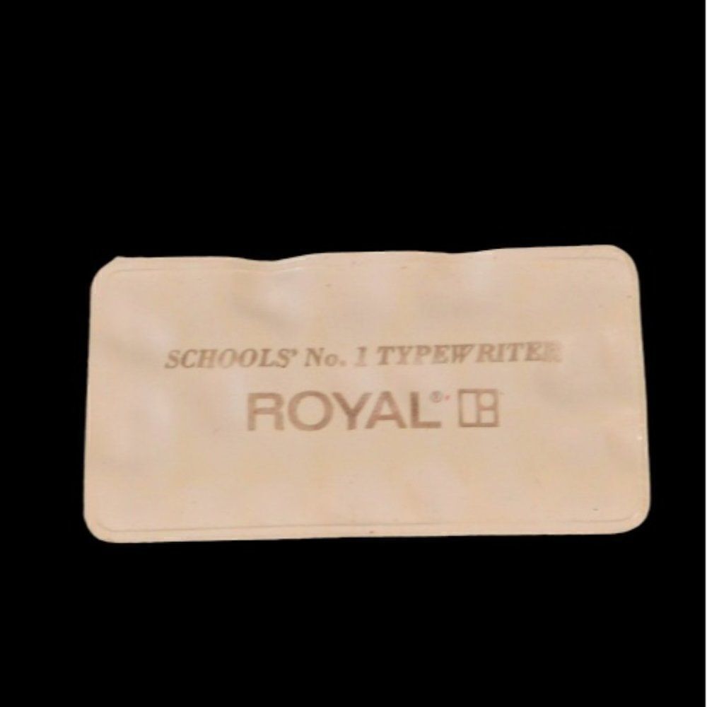 Royal Typewriter Vintage Advertising Sewing Mending Kit Schools No 1 Typewriter